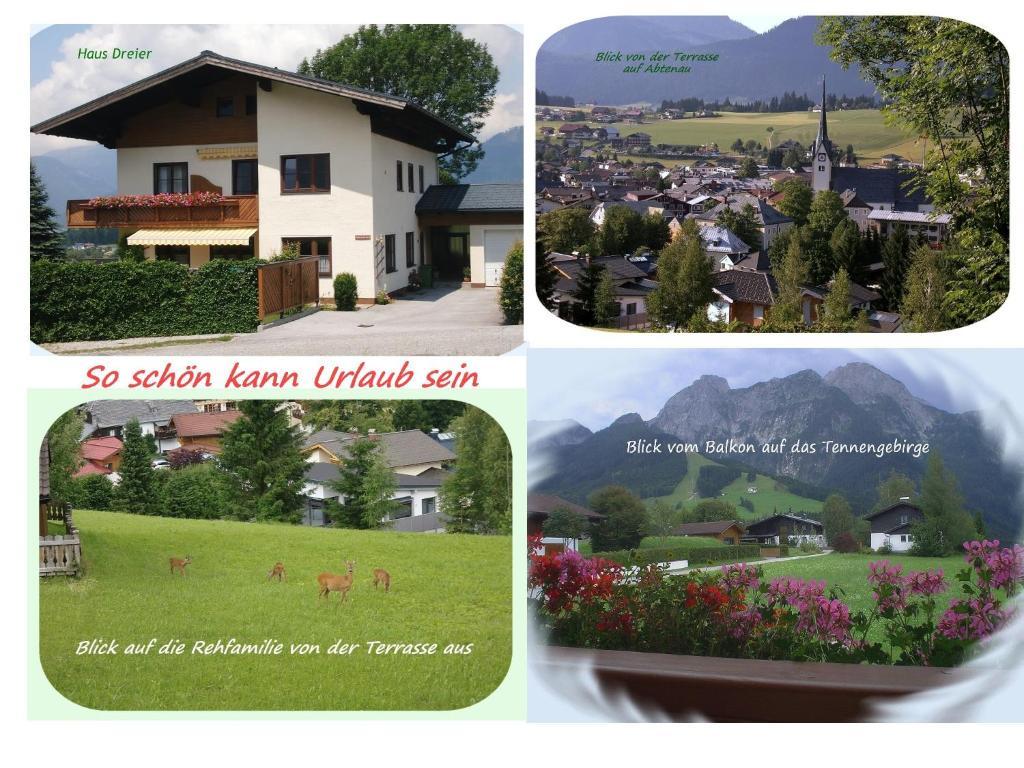 Apartment Dreier - Salzburger Land Abtenau Eksteriør billede